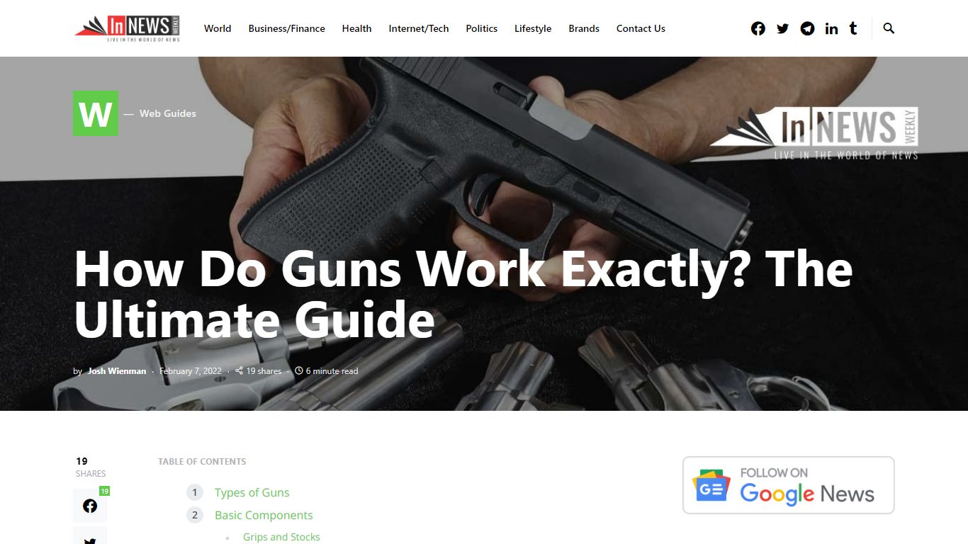 How Do Guns Work Exactly? The Ultimate Guide - In NewsWeekly